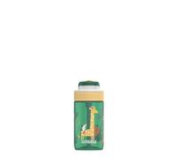 Kambukka Botella de agua infantil Lagoon, 400 ml, antiderrame y sin BPA, safari 3.0