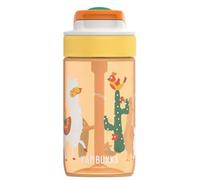 Kambukka Botella infantil con pajita - Modelo LAGOON MEXICAN PARADE- 400 ml - Resistente al agua - Resistente a las manchas y a los olores - Duradero y resistente a los golpes - Apto para lavavajillas