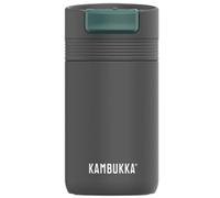 Kambukka Cabo 300 ml grey - Vaso térmico de acero inoxidable, hermético, sin BPA, fácil de limpiar, aislamiento al vacío