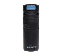 Kambukka Cabo Grip - Taza de café de viaje de 500 ml, tapa 2 en 1 de empuje para beber, aislada de acero inoxidable, mantiene las bebidas calientes hasta 9 horas, fácil agarre y base antideslizante