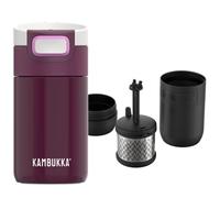 Kambukka Etna 300 ml con infusor Tea Catcher - Juego "Dose Of Warmth" Taza térmica para té y café, acero inoxidable, a prueba de fugas, sin BPA