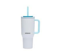 Kambukka Río, Vaso Térmico con Asa, 900 ml, Frosty Coconut, Tapa con Cierre