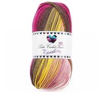 Kameleon- hilo de lana fantasía multicolor, lana acrílico, hilo de tejer, hilo de ganchillo (100 gr/ovillo ; 32 colores) (empresa española/envío desde España) (32)