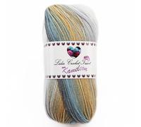 Kameleon- hilo de lana fantasía multicolor, lana acrílico, hilo de tejer, hilo de ganchillo (100 gr/ovillo ; 32 colores) (empresa española/envío desde España) (18)
