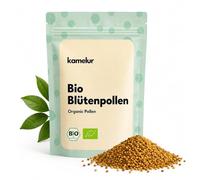 Kamelur Polen de flores orgánico, 250 g, de colección silvestre, polen orgánico, sin aditivos