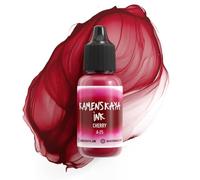KAMENSKAYA Tintas de alcohol, línea básica 'A': Tintas concentradas a base de alcohol, tinta de alcohol de cereza, 0.5 fl oz (15 ml), para pintura de tinta de alcohol