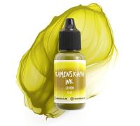 KAMENSKAYA Tintas de alcohol, línea básica 'A': Tintas concentradas a base de alcohol, tinta de alcohol limón, 0.5 fl oz (15 ml), para pintura de tinta de alcohol