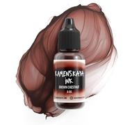 KAMENSKAYA Tintas de alcohol, línea básica 'A': tintas concentradas a base de alcohol, tinta de alcohol marrón castaño, 15.1 ml (15 ml), para pintura de tinta de alcohol