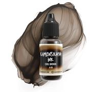 KAMENSKAYA Tintas de alcohol, línea básica 'A': Tintas concentradas a base de alcohol, tinta de alcohol marrón frío, 0.5 fl oz (15 ml), para pintura de tinta de alcohol