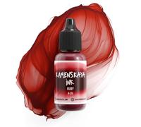 KAMENSKAYA Tintas de alcohol, línea básica 'A': Tintas concentradas a base de alcohol, tinta de alcohol rubí, 0.5 fl oz (15 ml), para pintura de tinta de alcohol