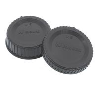 Kamera Express Tapa del cuerpo y tapa trasera del objetivo para Nikon F