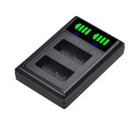 Kamera -Ladegerät, Digitalkamera -Batterieladegerät,Ladungsadapter | Schnellladung tragbares Ersatzzubehör mit LED -Display für Männer Männer