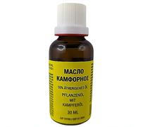 Kamfornoe maslo - Aceite de alcanfor (10%, 30 ml)