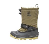 Kamik Botas de invierno unisex para niños Waterbug8g, verde oscuro, 27 EU
