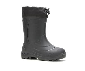 Kamik - Snobuster1, Botas de agua Unisex Niños, (Black-Noir Blk), 35 EU