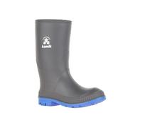 Kamik Stomp, Botas de Agua Unisex Niños, Grau (Charcoal/Blue Cib), 27 EU