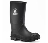 Kamik Stomp, Botas de Agua Unisex Niños, Schwarz (Black-Noir), 32/33 EU