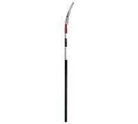 KAMIKAZE Pértiga Fija 1,5 m con Hoja Curva 330-H Turbo .Sierra de Poda Profesional para Madera Verde hasta 80 mm .Hoja SK4 Templada 33 cm. Mango Ovalado de Aluminio. Incluye Funda Protectora