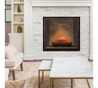 Kamini chimenea eléctrica 45W G9 negra