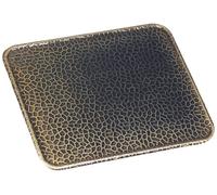 Kamino - Flam - Placa protectora contra chispas, Antichispas de suelo para chimenea, Salvachispas para estufa - resistente a altas temperaturas - Latón viejo, 80 x 50 cm