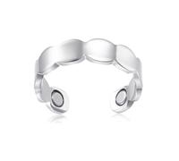 Kamise Anillo antiestrés, anillo vital, 2026, anillo magnético para reducir la ansiedad para dormir mejor para perder peso, anillo de dedo abierto ajustable, regalo para mujeres, novias