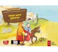 Kamishibai Bildkartenset Jesus wird geboren: Bildkarten für unser Erzähltheater - das Kamishibai. Format: DIN-A3, zwölfteilige Bildfolge auf festem 360g-Karton, vierfarbig illustriert