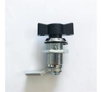 Kamlås för arkivskåp, Cerradura de leva for manija de gabinete industrial de aleación de zinc, pasadores de seguridad de doble ala, paquete de 2/3/4(2pcs-36mm-h0)