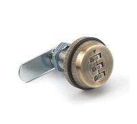 Kamlås för arkivskåp, Cerradura de leva giratoria combinada de 3 dígitos y 7/8 pulgadas for buzón de gabinete, multicolor, 20-30 mm(Green 20mm)