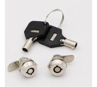 Kamlås för arkivskåp, Cilindro de cerradura de leva de aleación de zinc for gabinete, buzón, cajón, armario, taquilla con 2 llaves