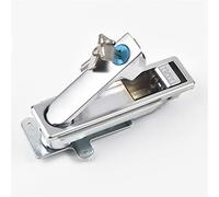 Kamlås för arkivskåp, Cilindros de cerradura de leva emergentes for puerta de panel de gabinete eléctrico, color plata mate, varios tamaños(L150mm)