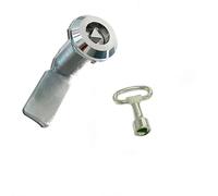 Kamlås för arkivskåp, Pasadores de seguridad de aleación de zinc con cierre triangular plateado de 28 mm/36 mm(Height 28mm-zinc)