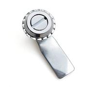 Kamlås för arkivskåp, Reemplazo de cerradura de leva accionada con el pulgar, aleación de zinc, cromo brillante, 1 pieza(Xk205-1w)