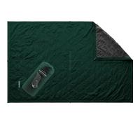 KAMMOK Manta de campo - Micropolar, resistente al agua, portátil, duradera, para interiores y exteriores (84 x 50 pulgadas) - verde pino
