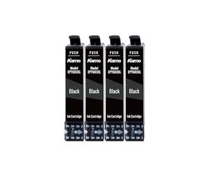 kamo 603XL (Pack de 4) cartuchos de tinta Compatibles con Epson 603 XL - para Expression Home XP-2100 XP-2105 XP-3100 XP-3105 XP-4100 XP-4105 XP-4150, Workforce WF-2810 WF-2830 WF-2835 WF-2850 WF-2870