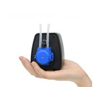Kamoer KCP-X - Minibomba de agua de 24 V con control de bajo caudal, 4 ~ 14 ml/min, velocidad ajustable, bomba dosificadora de líquido para laboratorio de acuario con adaptador de alimentación