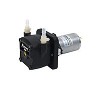 Kamoer KPHM400-SW3B25 - Bomba de agua de alto caudal, motor de cepillo de 12 V CC, 400 ml/min, bomba dosificadora de líquido de laboratorio con manguera BPT