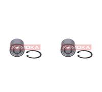 KAMOKA 2x Cubo Bearing Set Back Axis Right Izquierda para Opel Agila (A)
