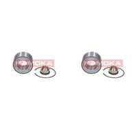 KAMOKA 2x Cubo Juego Cojinete Delantero de Rueda para Dacia Sandero II Logan MCV