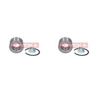 KAMOKA 2x Cubo Juego Cojinete Delantero de Rueda para Toyota Avensis Corolla