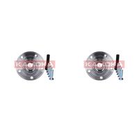 KAMOKA 2x Cubo Juego Cojinete Delantero de Rueda para VW Golf VI Seat Ibiza IV