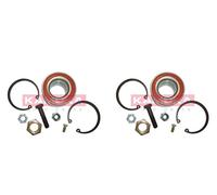 KAMOKA 2x Cubo Juego Cojinete Delantero de Rueda para VW Lupo Polo Arosa 6X1 6E1