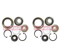 KAMOKA 2x Cubo Kit Cojinete de Rueda Trasero para Ford Focus Familiar Mazda 2