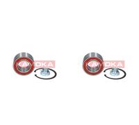 KAMOKA 2x Cubo Kit Cojinete de Rueda Trasero para Mercedes Vito Bus Clase V 638