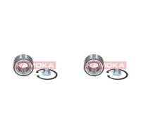 KAMOKA 2x Eje de Rueda Juego Cojinetes Delant. para Peugeot 106 II Citroën Xsara