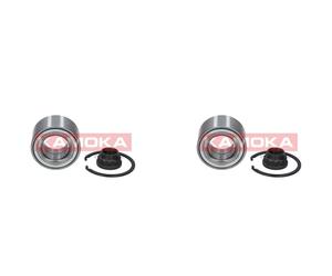 KAMOKA 2x Eje de Rueda Juego Cojinetes Delant. para Toyota Yaris SCP1 NLP1 NCP1