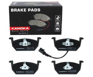 KAMOKA Bremsbeläge vorne (Satz) JQ101351 Vorderachse | Compatible con: Audi A3, A3 Cabriolet, A3 Berlina, A3 Sportback, Seat Leon, Leon SC, Leon ST, Skoda Octavia III