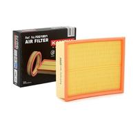 KAMOKA F221801 Filtro de aire rectangular Filtro de recirculación aire