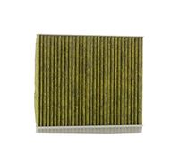 KAMOKA Filtro de habitáculo Filtro aire fresco, Filtro de carbón activado, Filtro partículas finas (PM 2.5), con efecto bactericida, con efecto antialérgico, con efecto fungicida, con efecto 6080095