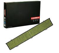 KAMOKA Filtro de habitáculo Filtro aire fresco, Filtro de carbón activado, Filtro partículas finas (PM 2.5), con efecto bactericida, con efecto antialérgico, con efecto fungicida, con efecto 6080038