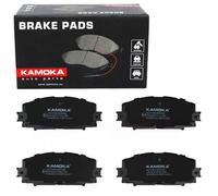 KAMOKA Juego de pastillas de freno Delantero ex ontacto de avisador de desgaste JQ101406 Juego de pastillas de freno Compatible con TOYOTA PRIUS ZVW3, LEXUS CT ZWA10